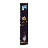 God Gift 3in1 Jumbo Agarbatti Box-Premium Insense Sticks